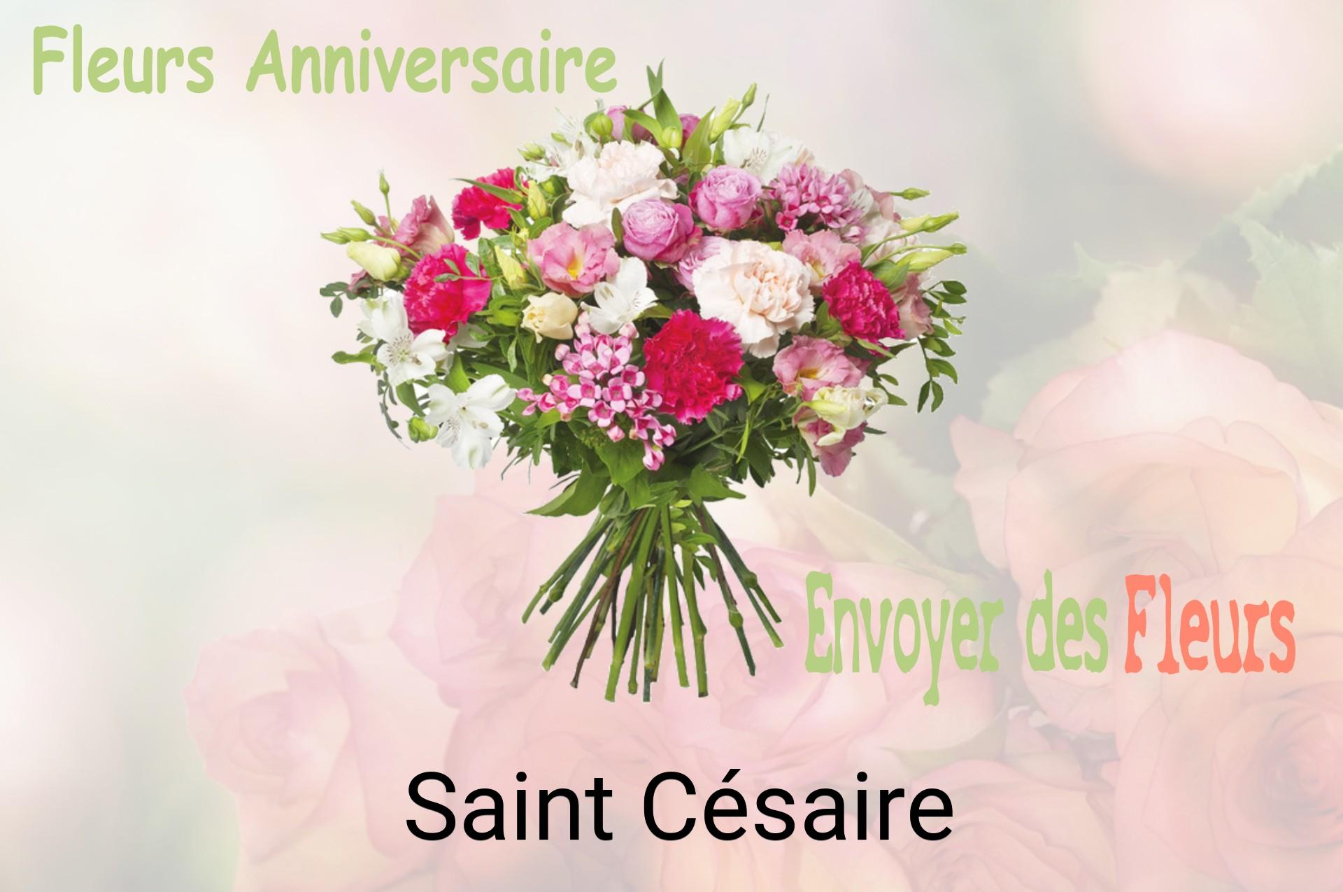 Bouquet de fleurs d’anniversaire livré à Saint-Césaire